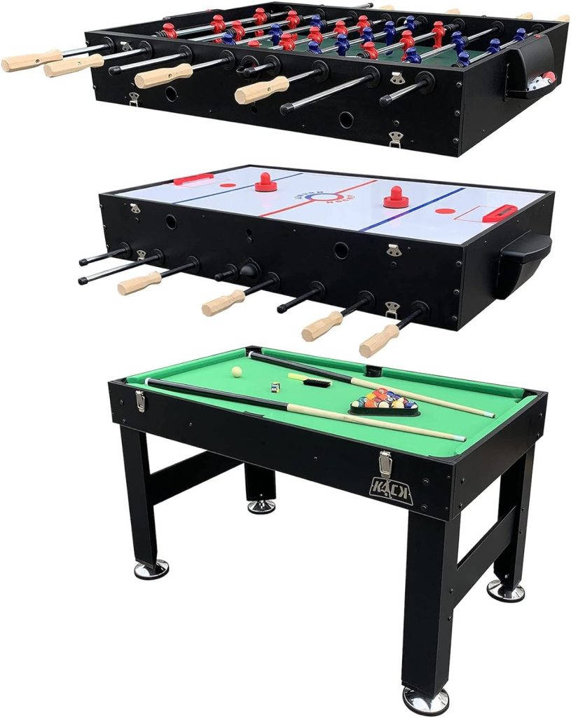 KICK Trilogy 55 3-in-1 Multi Game Table