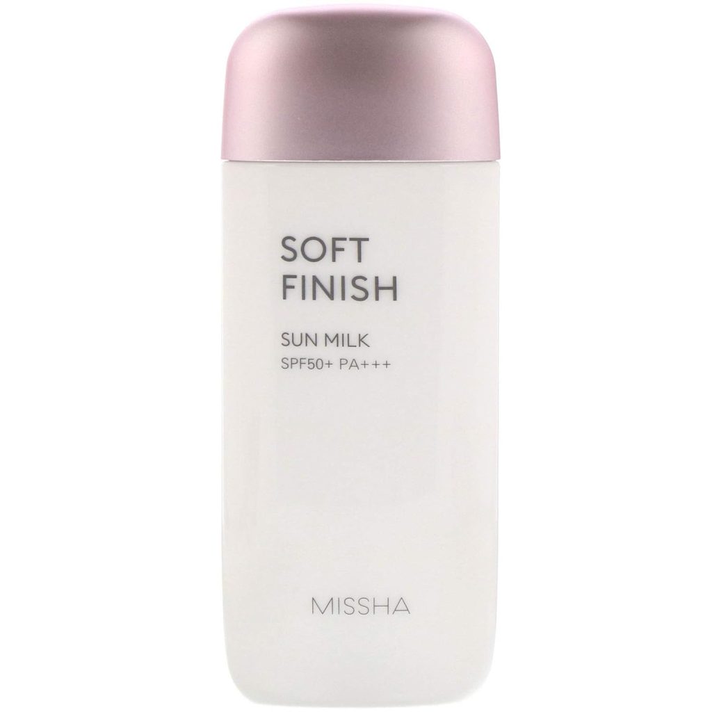 Missha All Around Safe Block Soft Finish Sun Milk EX SPF50+/PA+++ (70ml) Cream