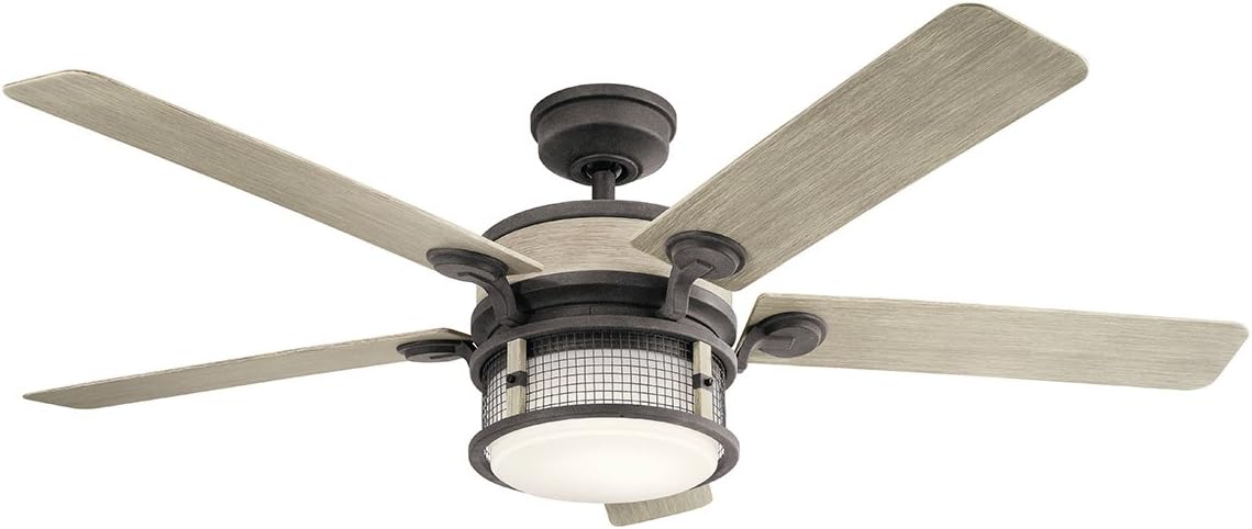 Kichler Lighting 310170AVI 60 Ceiling Fan from The Ahrendale Collection, Anvil Iron